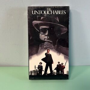 Paramount VHS Tape Movie The Untouchables, Sealed New, Rated 18+, Mob Movie